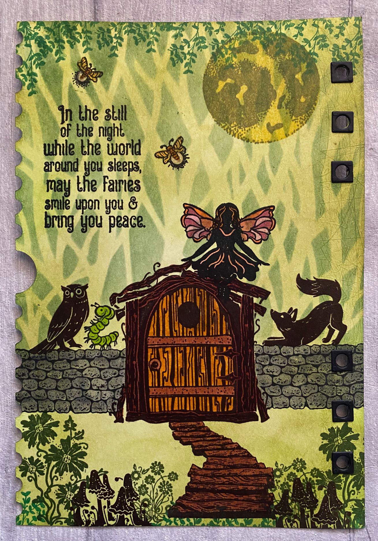 Fairy Hugs Stamps - Iris