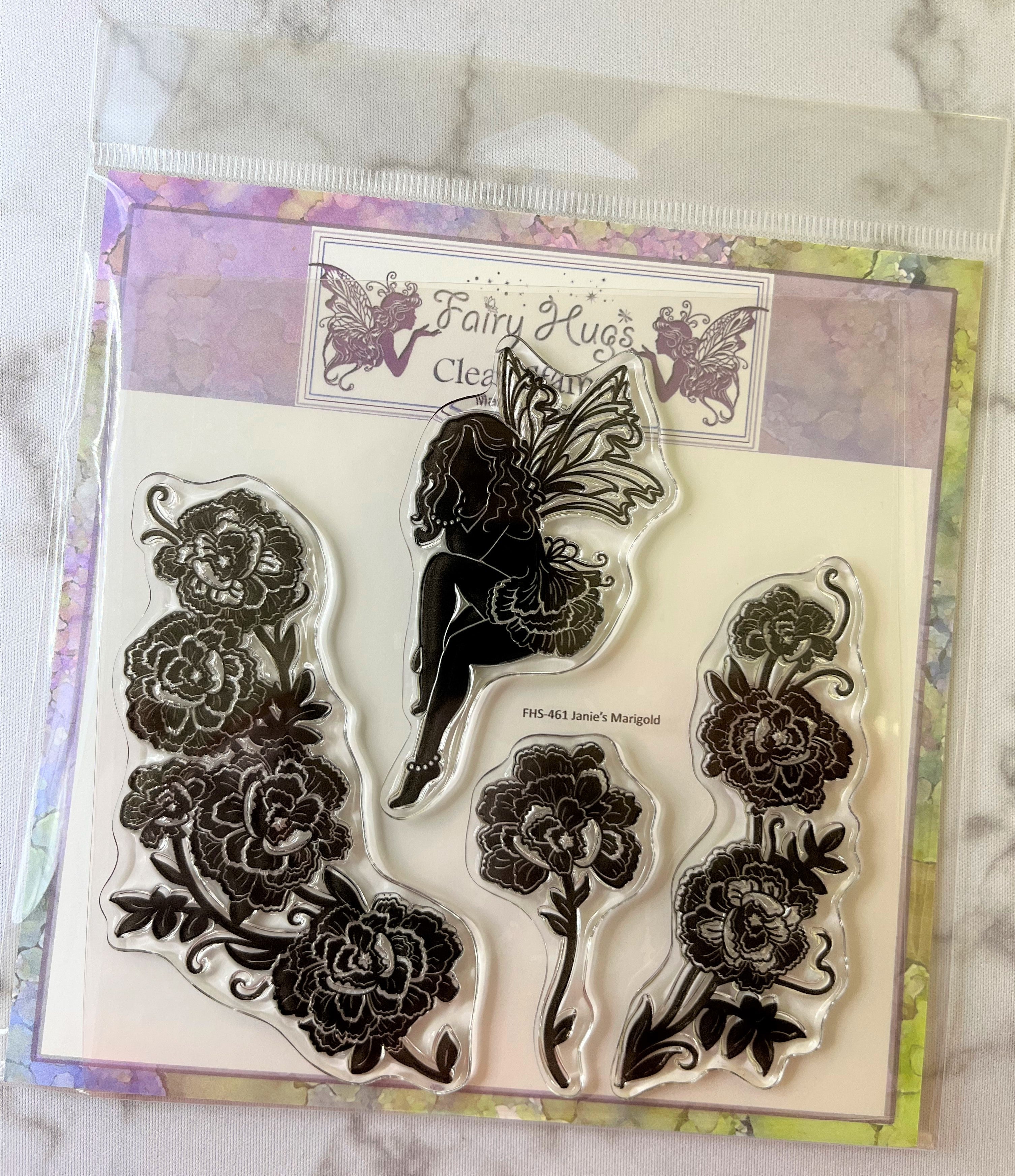 Fairy Hugs Stamps - Janie's Marigold