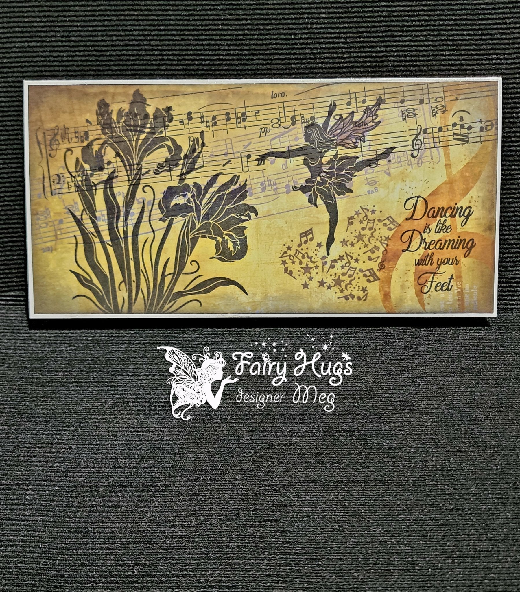 Fairy Hugs Stamps - Carol's Iris