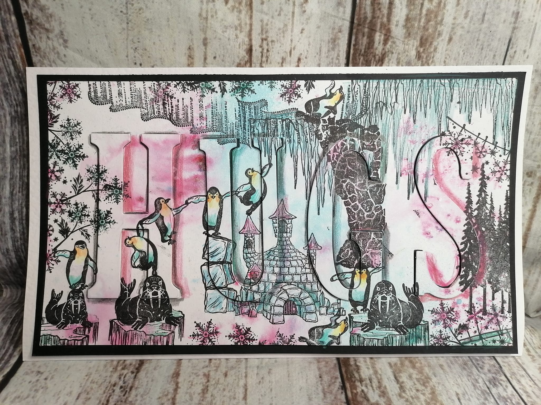 Fairy Hugs Stamps - Snowflake Flowers