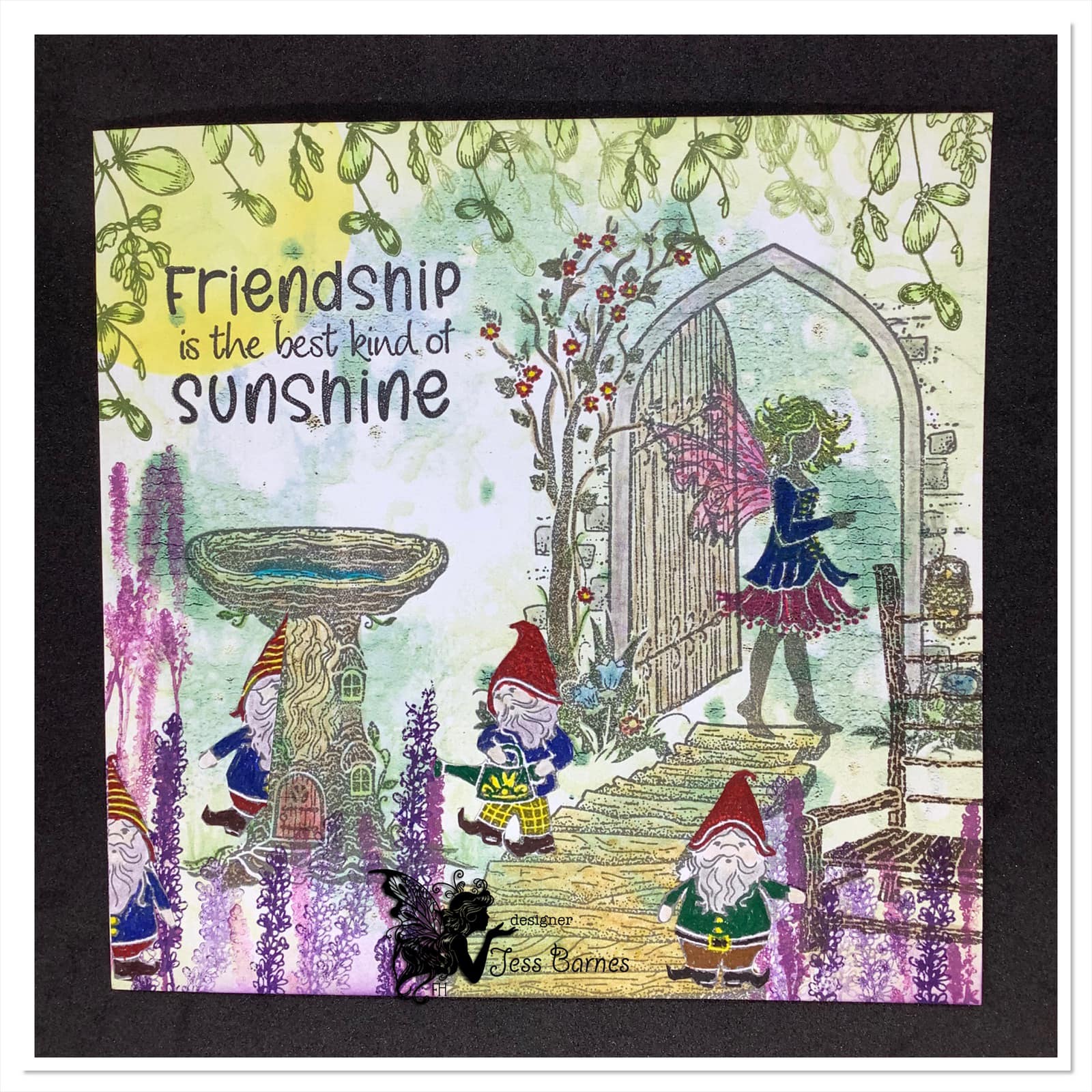 Fairy Hugs Stamps - Garden Gnomes