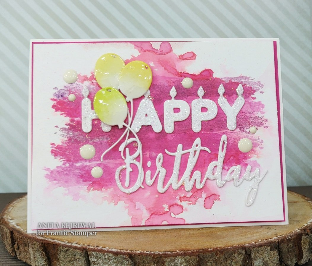 Frantic Stamper Precision Die - Birthday Party