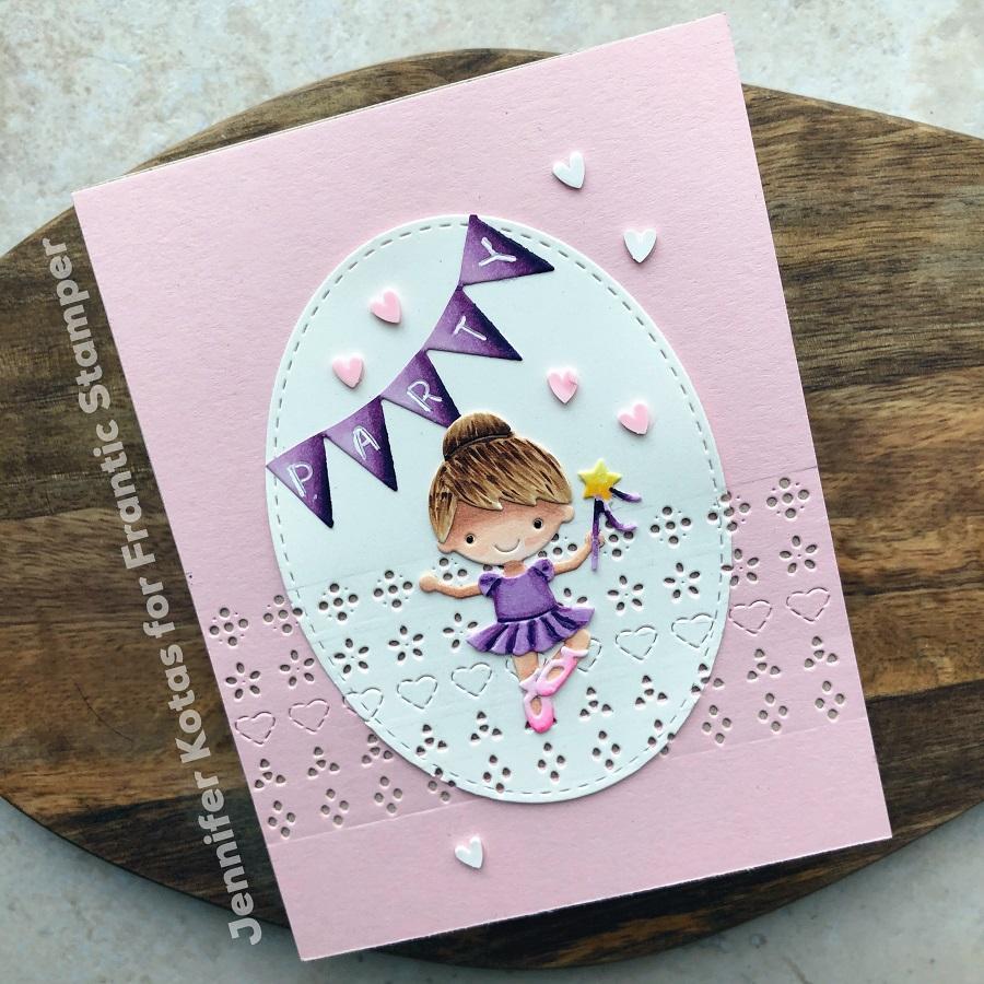 Frantic Stamper Precision Die - Little Ballerinas