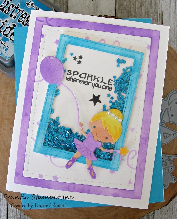 Frantic Stamper Precision Die - Little Ballerinas