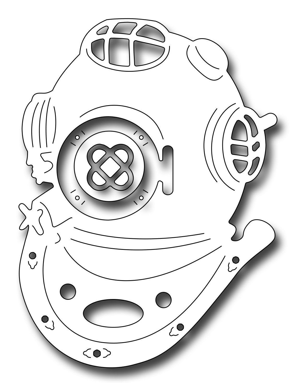 Frantic Stamper Precision Die - Diving Helmet