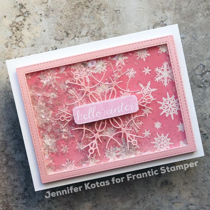 Frantic Stamper Clear Stamp Set - Hello Winter