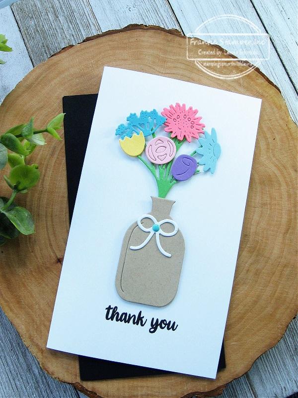 Frantic Stamper Clear Stamp Set - Florals And Greetings