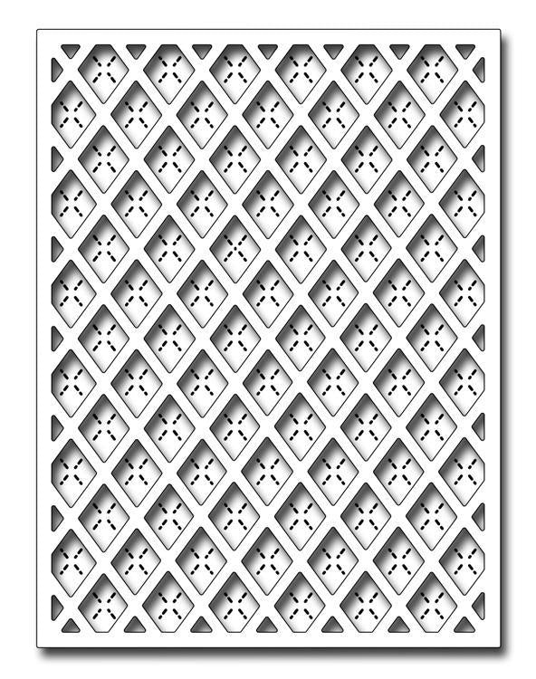 Frantic Stamper Precision Die - Argyle Card Panel