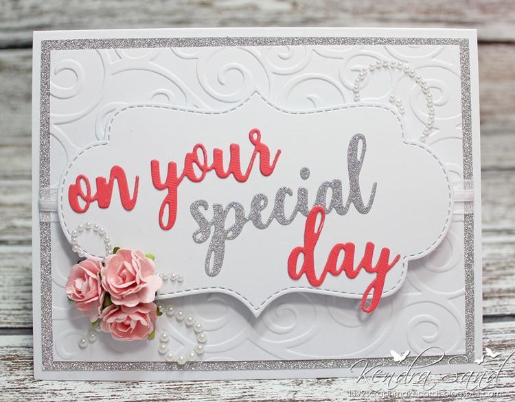 Frantic Stamper Precision Die - On Your Special Day