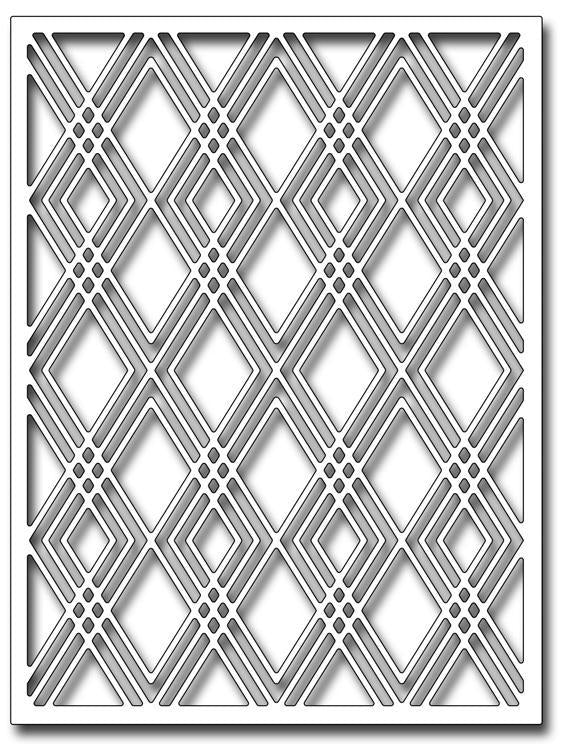 Frantic Stamper Precision Die - Diamond Galore Card Panel