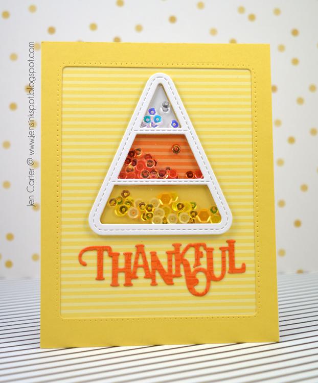 Frantic Stamper Precision Die - Giant Candy Corn