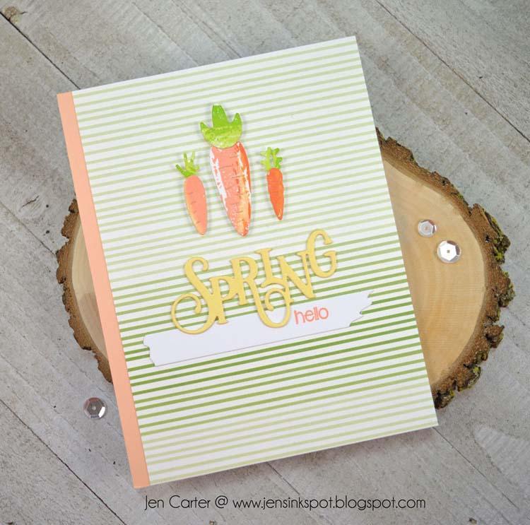 Frantic Stamper Precision Die - Carrot Set