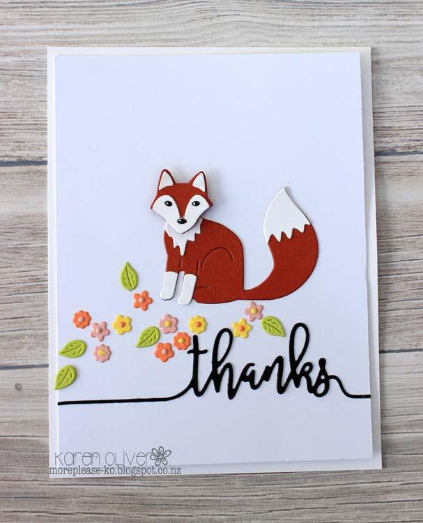 Frantic Stamper Precision Die - Redd The Fox