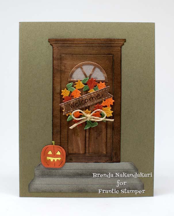 Frantic Stamper Precision Die - Autumn Door Accents