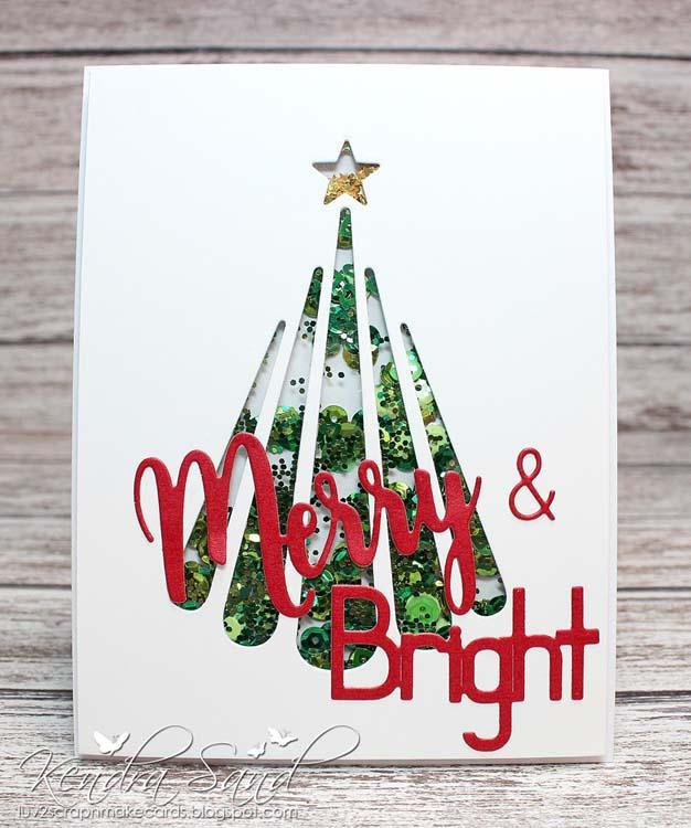 Frantic Stamper Precision Die - Merry And Bright
