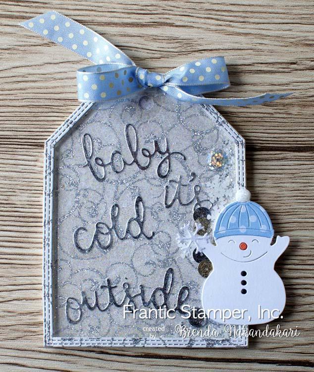 Frantic Stamper Precision Die - Baby Its Cold Outside