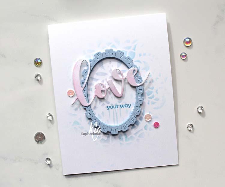 Frantic Stamper Precision Die - Ruffled Oval Frames & Cameo
