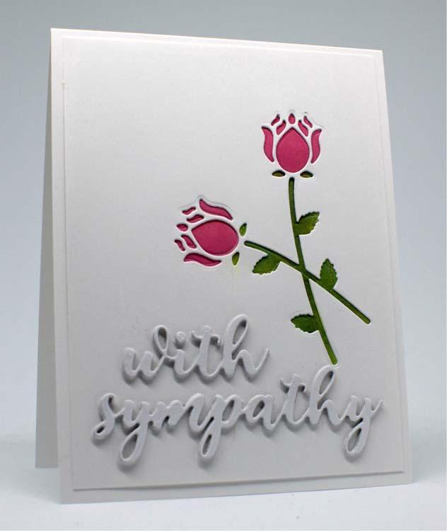 Frantic Stamper Precision Die - Reverse Cut Dutch Roses