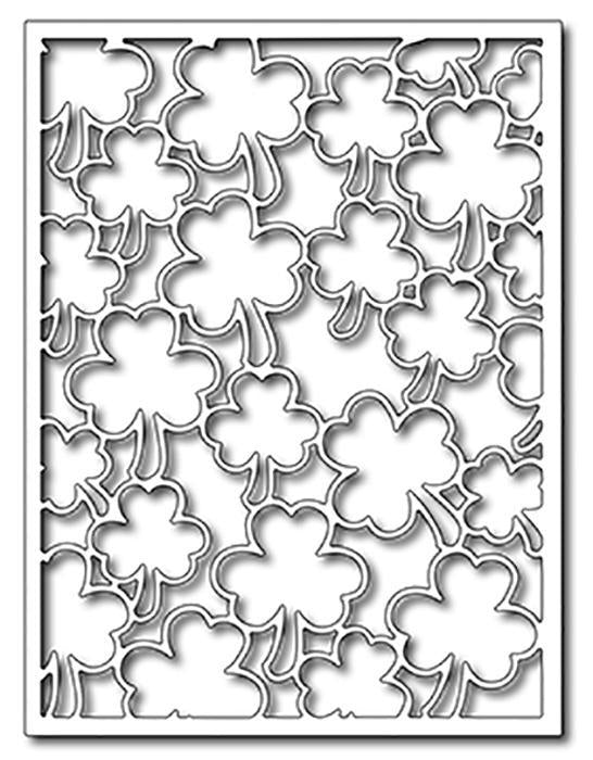 Frantic Stamper Precision Die - Shamrock Card Panel