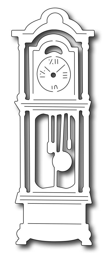 Frantic Stamper Precision Die - Grandfather Clock