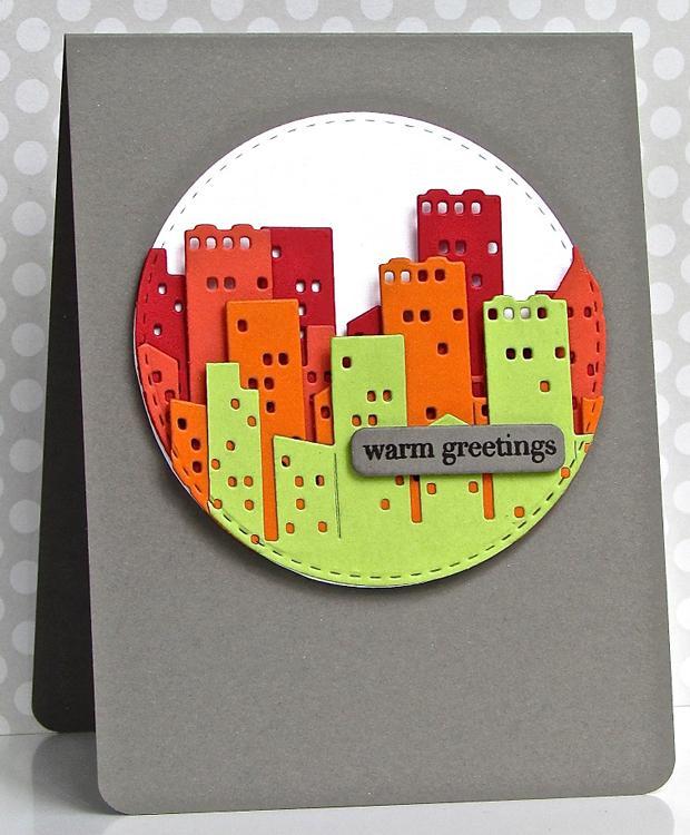 Frantic Stamper Precision Die - Cityscape