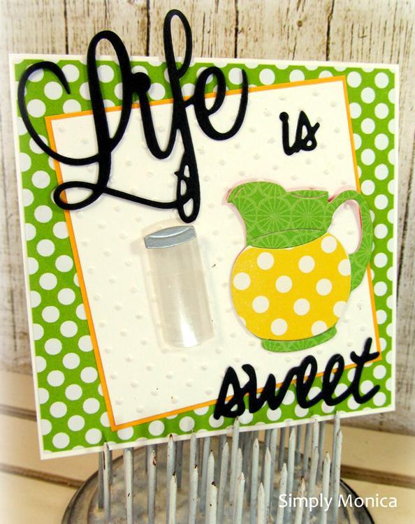 Frantic Stamper Precision Die - Lemonade Set