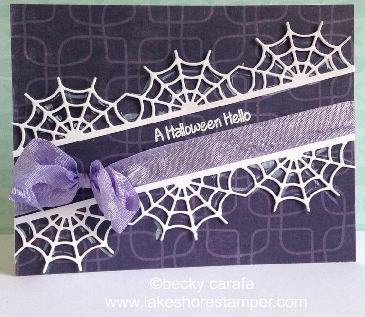 Frantic Stamper Precision Die - Spiderweb Border