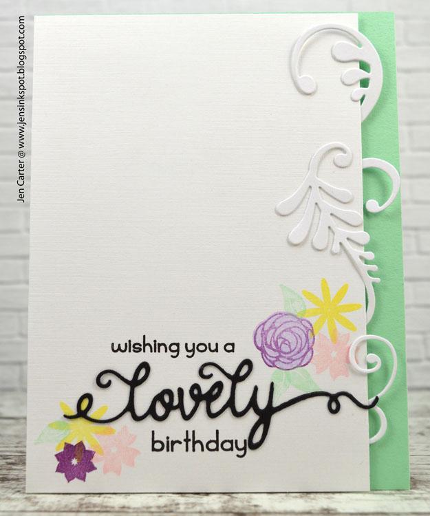 Frantic Stamper Clear Stamp Set - Floral Blooms