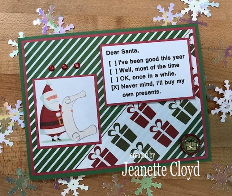 Frantic Stamper Clear Stamp Set - Sassy Christmas