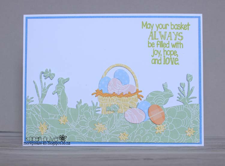 Frantic Stamper Clear Stamp Set - Easter Greetings