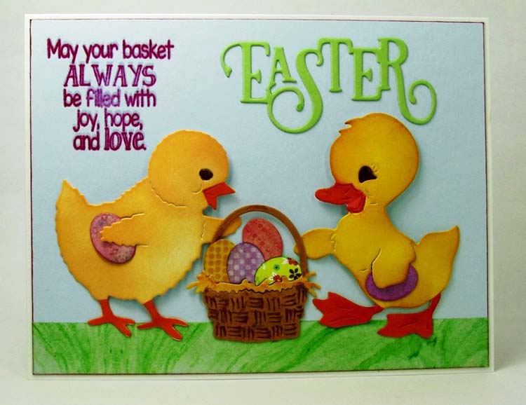 Frantic Stamper Clear Stamp Set - Easter Greetings