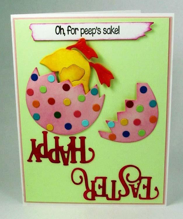 Frantic Stamper Clear Stamp Set - Easter Greetings