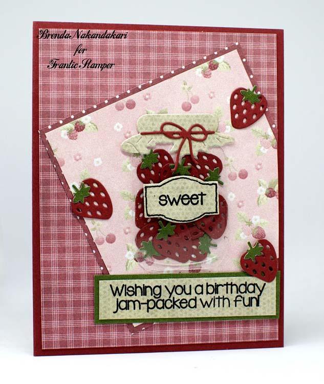 Frantic Stamper Clear Stamp Set - Jam/Pickle Sentiments