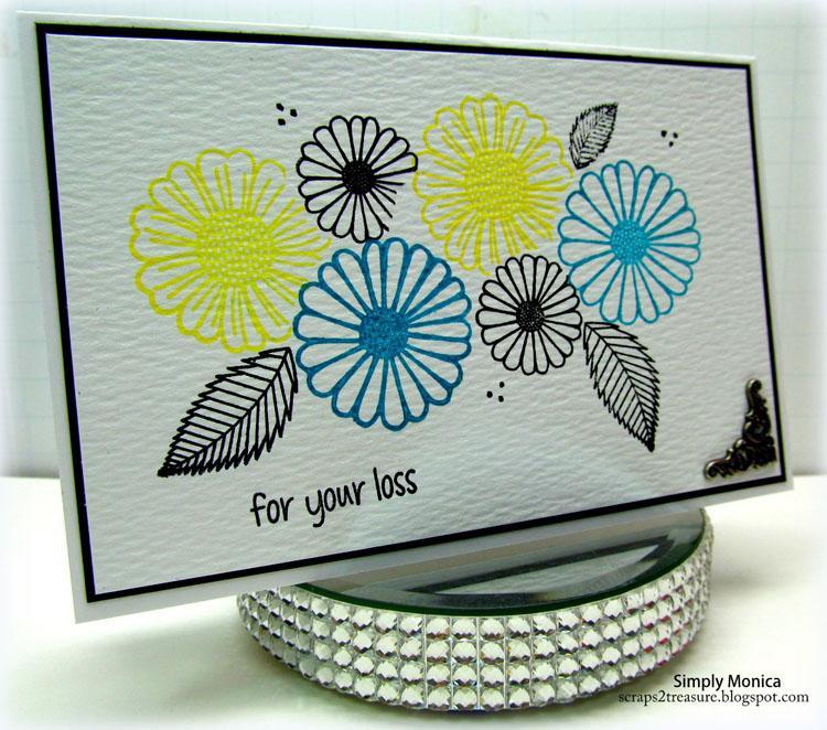 Frantic Stamper Clear Stamp Set - Fabulous Florals