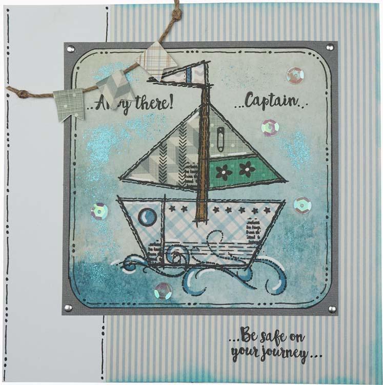 Woodware Clear Singles - Sailboat
