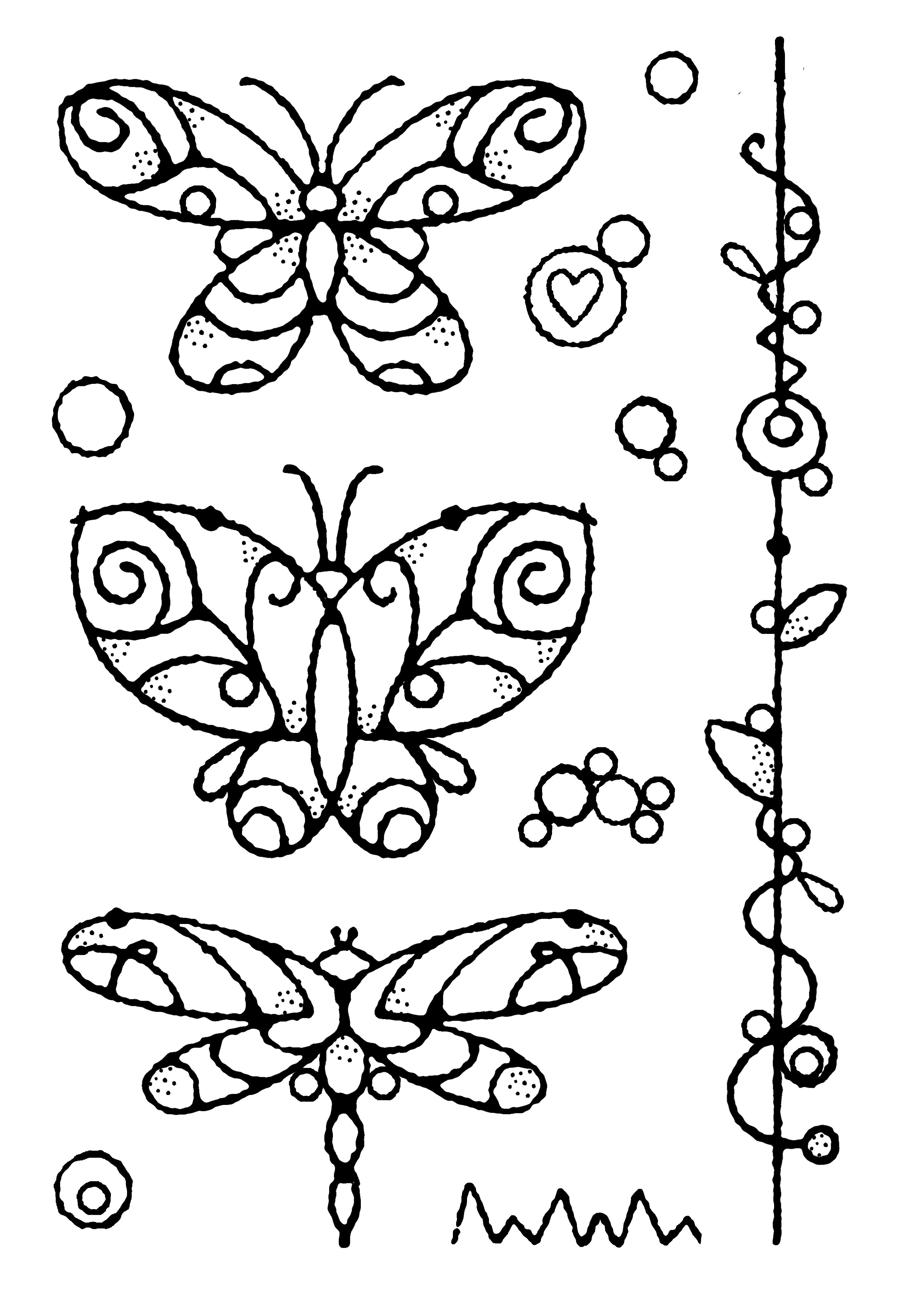 Woodware Clear Singles Wired Butterflies 4 in x 6 in Stamp