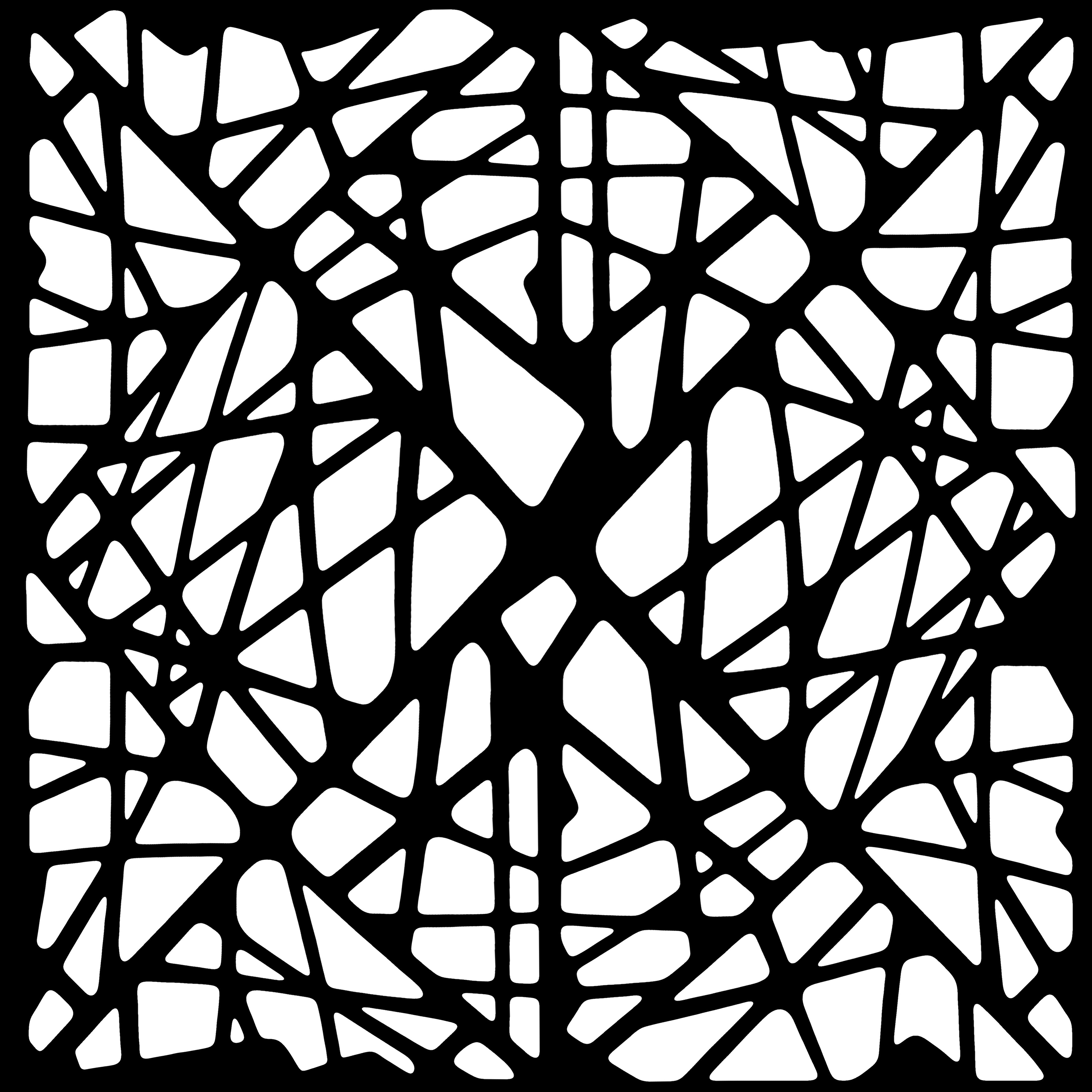 Woodware Web 6 in x 6 in Stencil