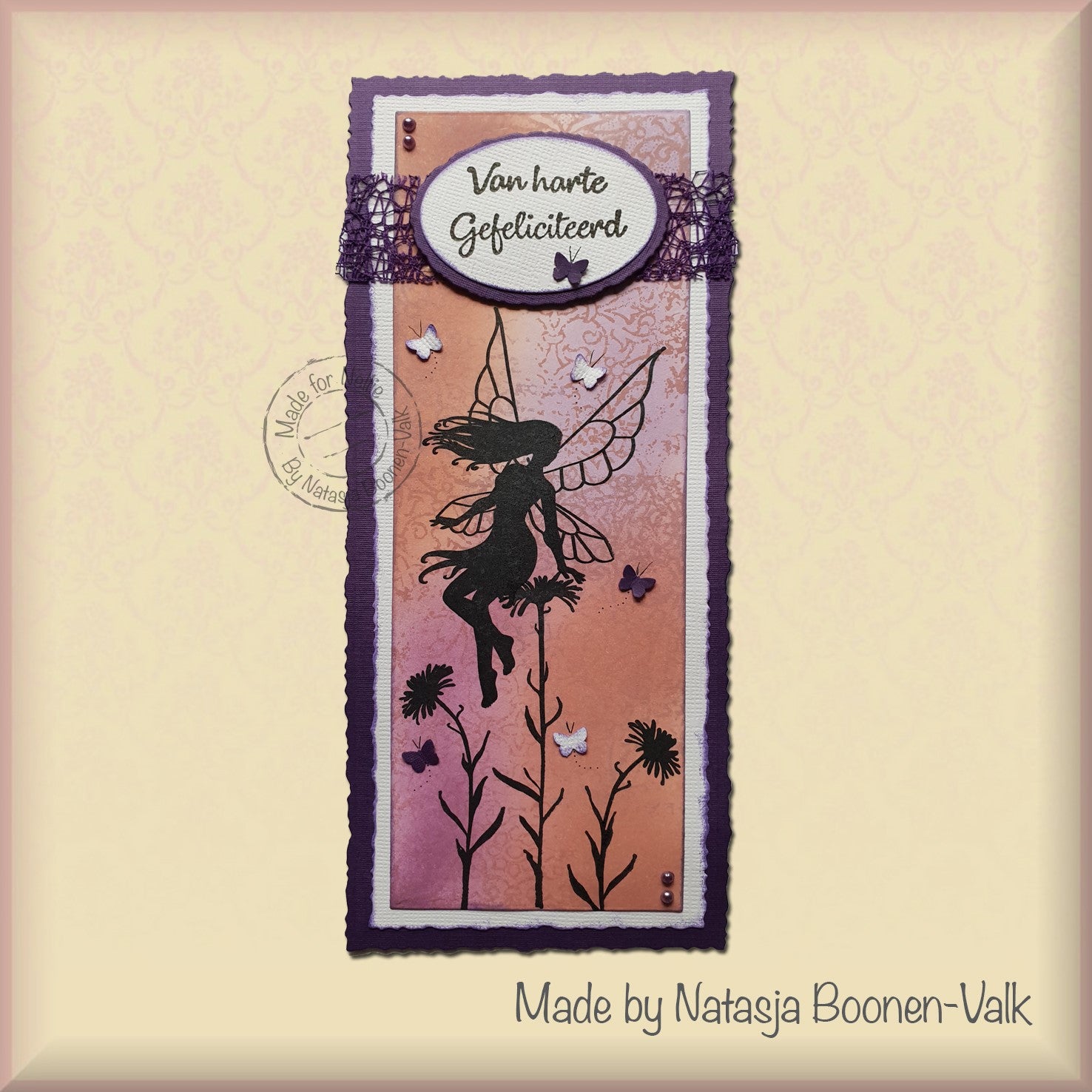Nellie's Choice Clear Stamp Fairy Tales Flower-1
