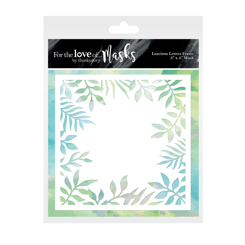 For The Love Of Masks - Luscious Leaves Frame