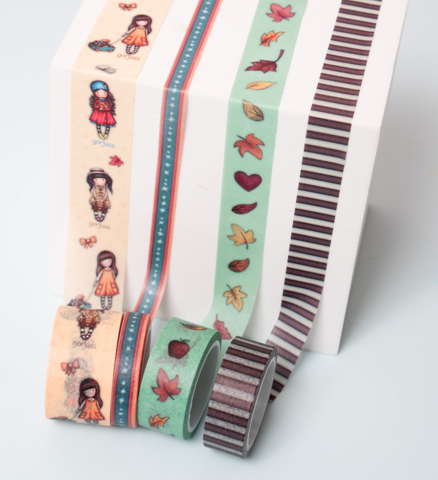 GOR Washi Tape The Arrival & Don't Fly Away Essentials 55x38x38mm 4 PC nr.10