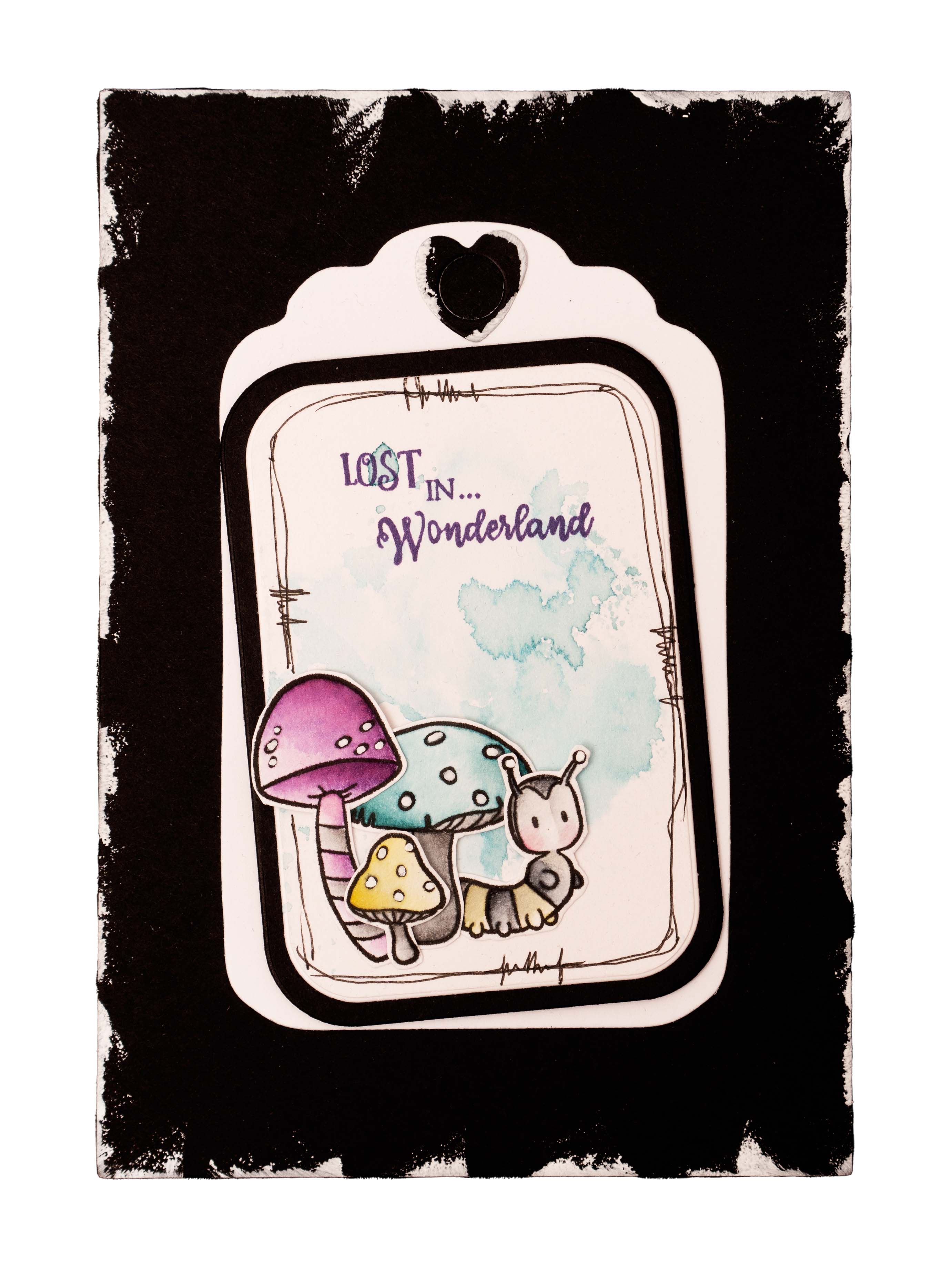 GOR Cling Stamp Wonderland Wonderland 170x120x5mm 19 PC nr.380