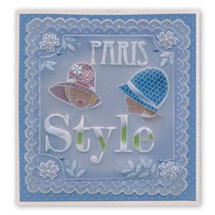 Groovi Plate - Fashion Phrases Groovi Plate A5 Square