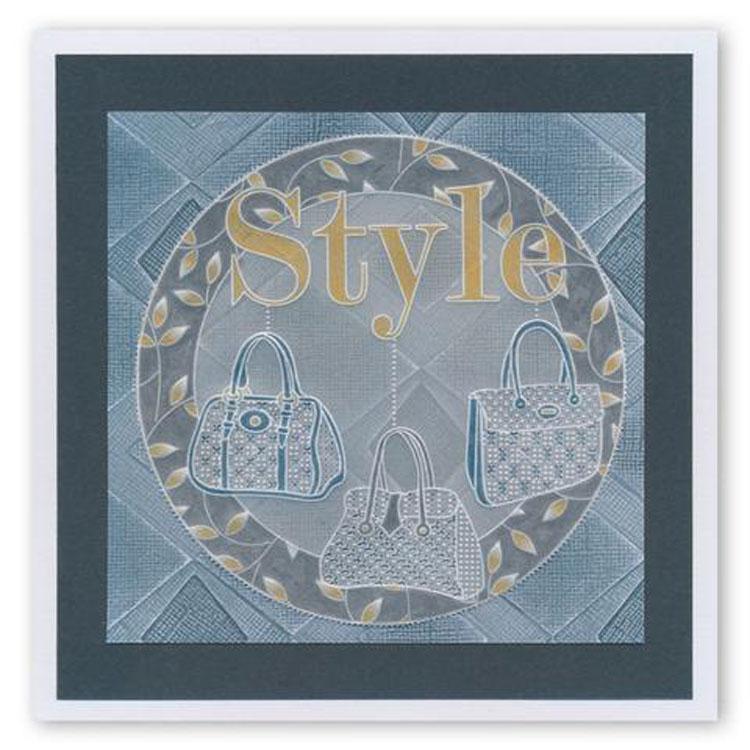 Groovi Plate - Fashion Phrases Groovi Plate A5 Square