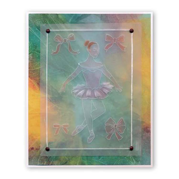 Groovi Go! Ballerina Figure A6 Plate