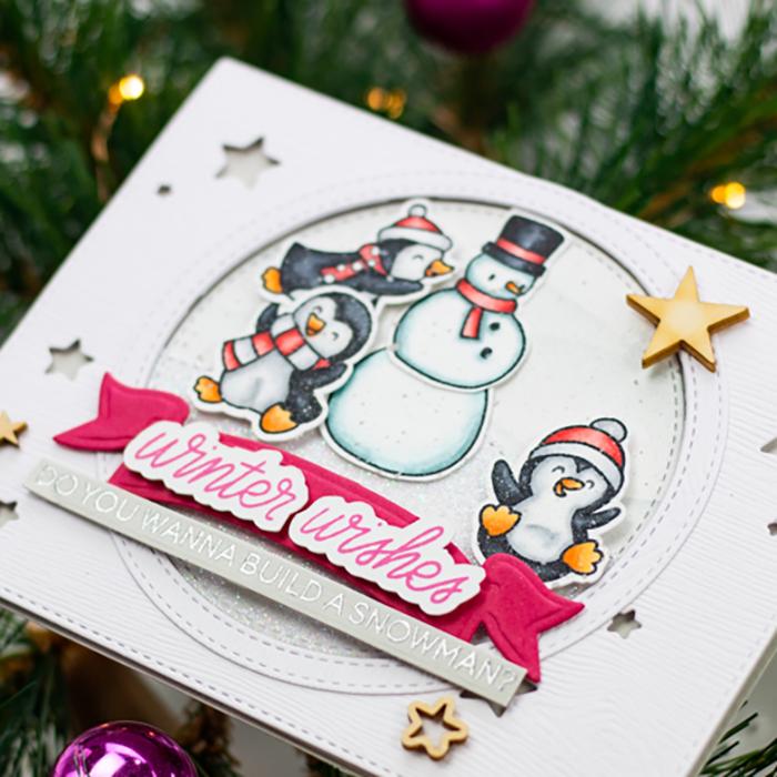 Wanna Build A Snowman Stamps