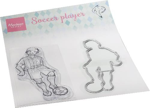 Clear Stamps Hetty's Soccer Player