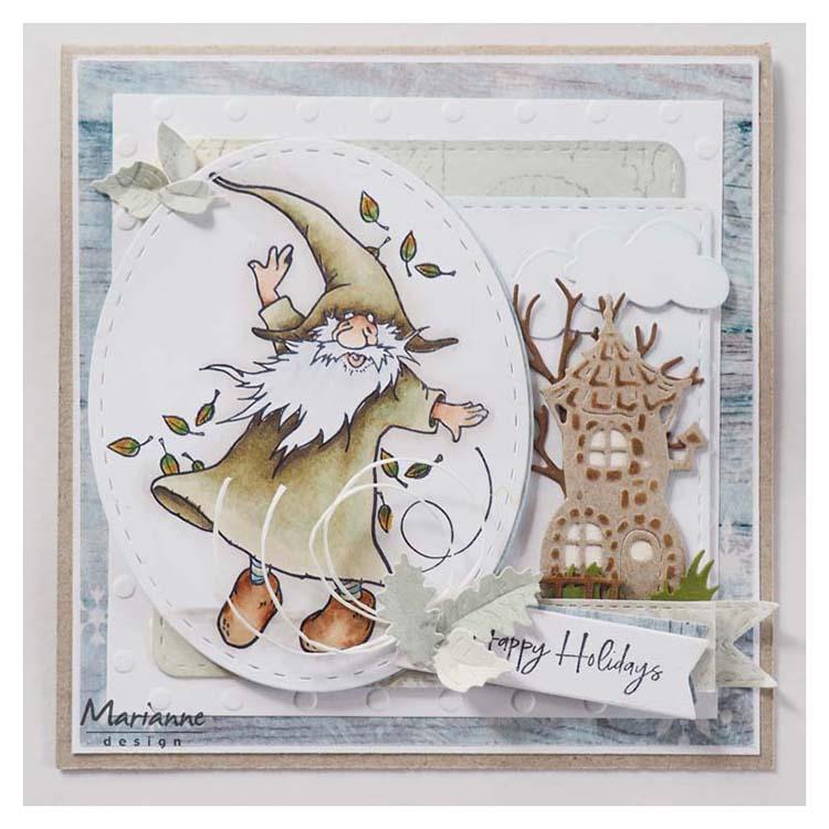 Marianne Design Clear Stamps Hetty's Gnomes Autumn