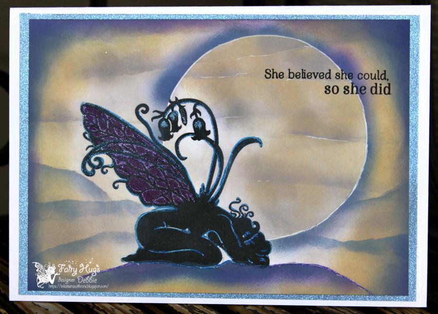 Fairy Hugs Stamps - Bluebell