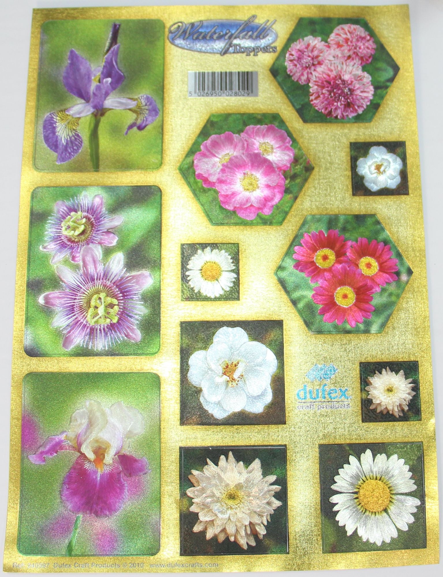 Dufex Metallic Spring FlowerToppers