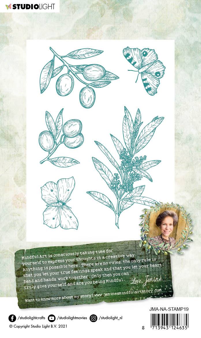 JMA Clear Stamp Olive Branches New Awakening 105x148mm nr.19